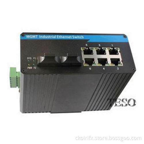 10 / 100M Optical Ethernet Switch High Speed For Industrial